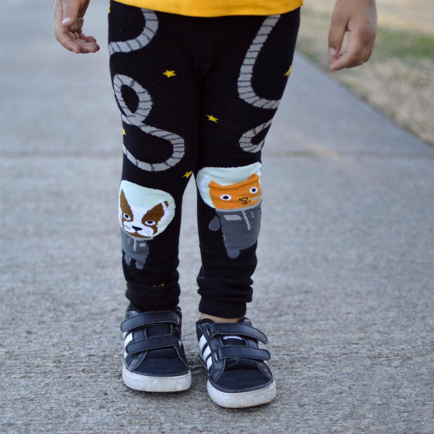 Space Walk Cotton Baby and Toddler Leggings