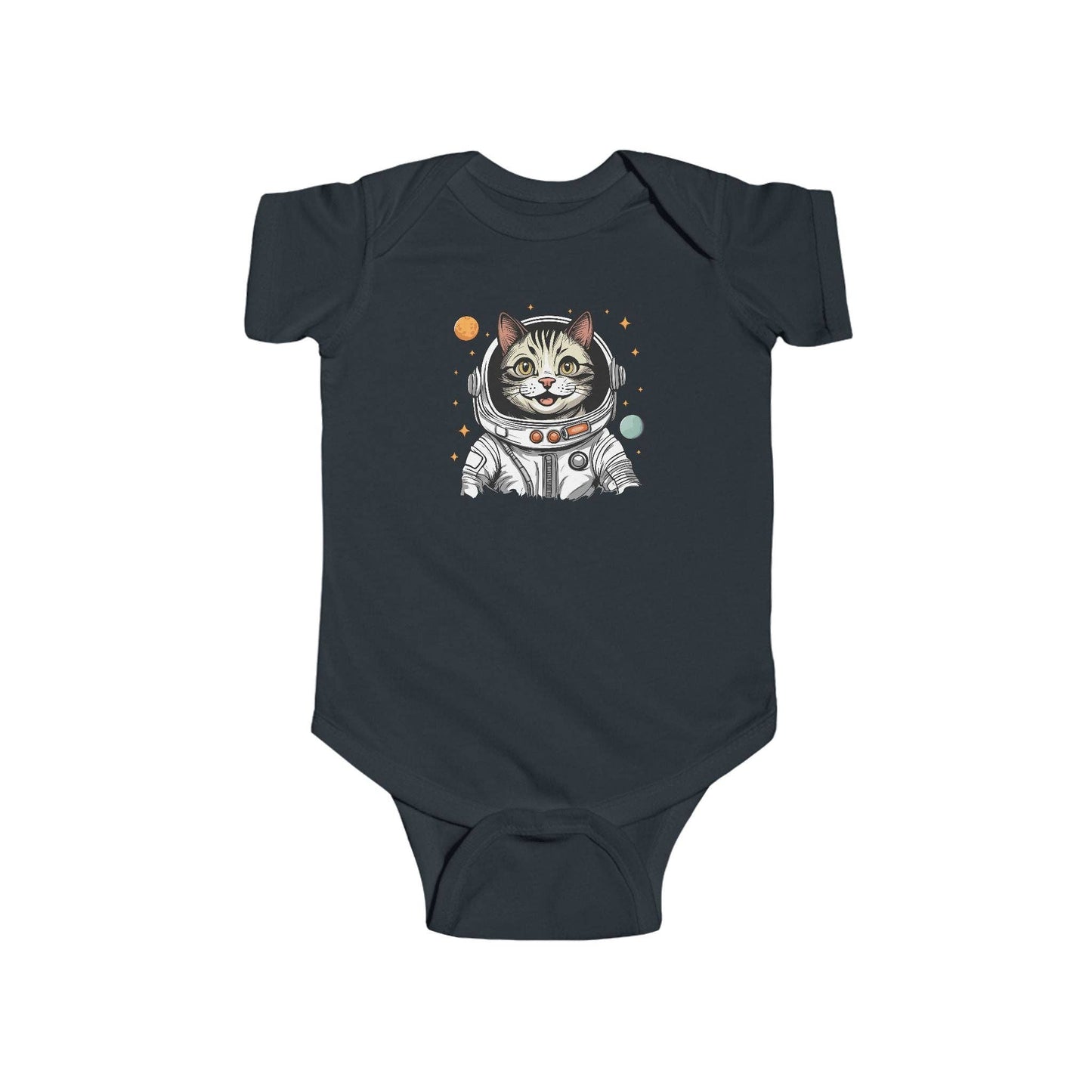 Infant Bodysuit - Astronaut Cat