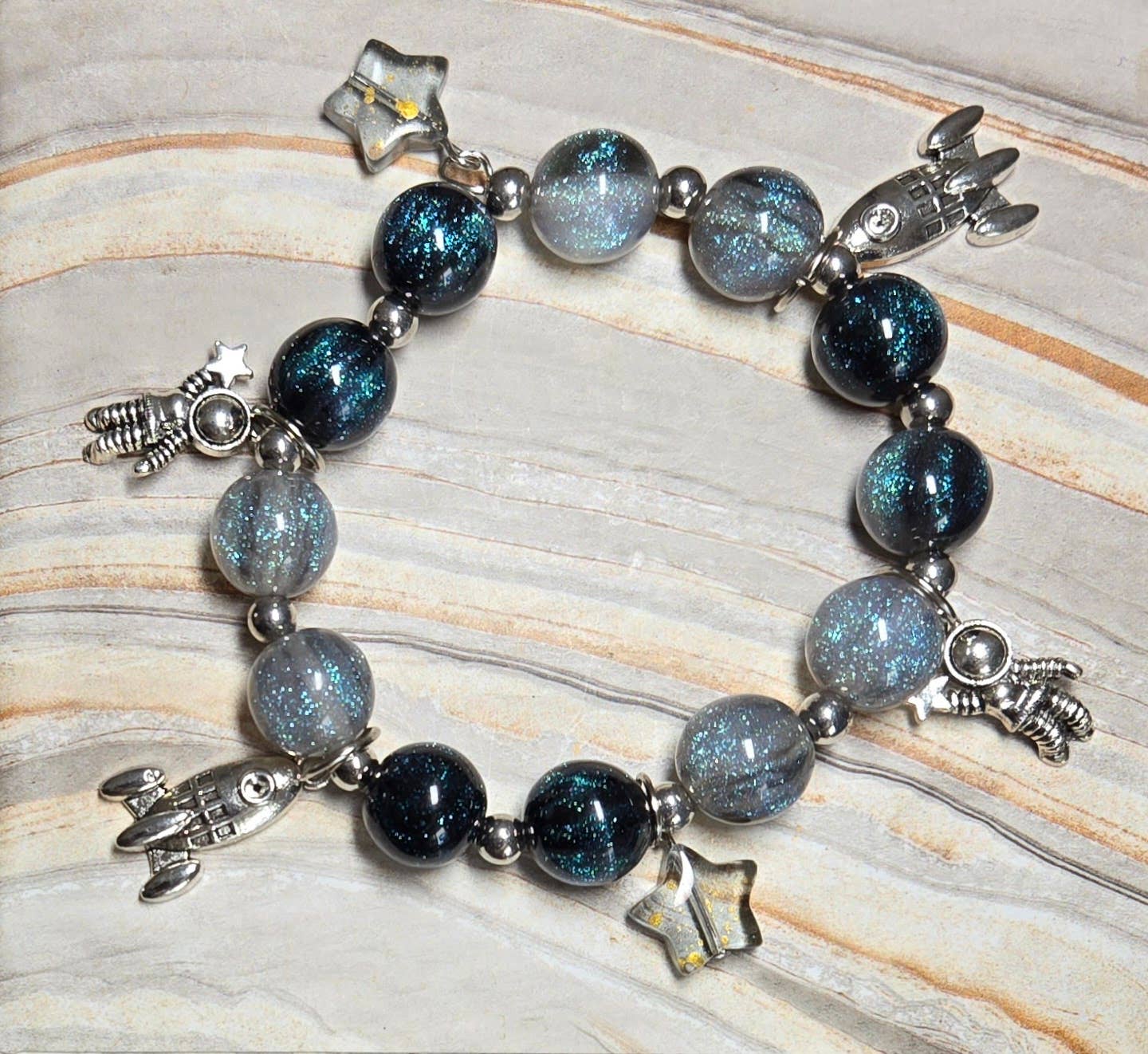 Solar System Galaxy Universe Astron Space Shuttle Bracelet