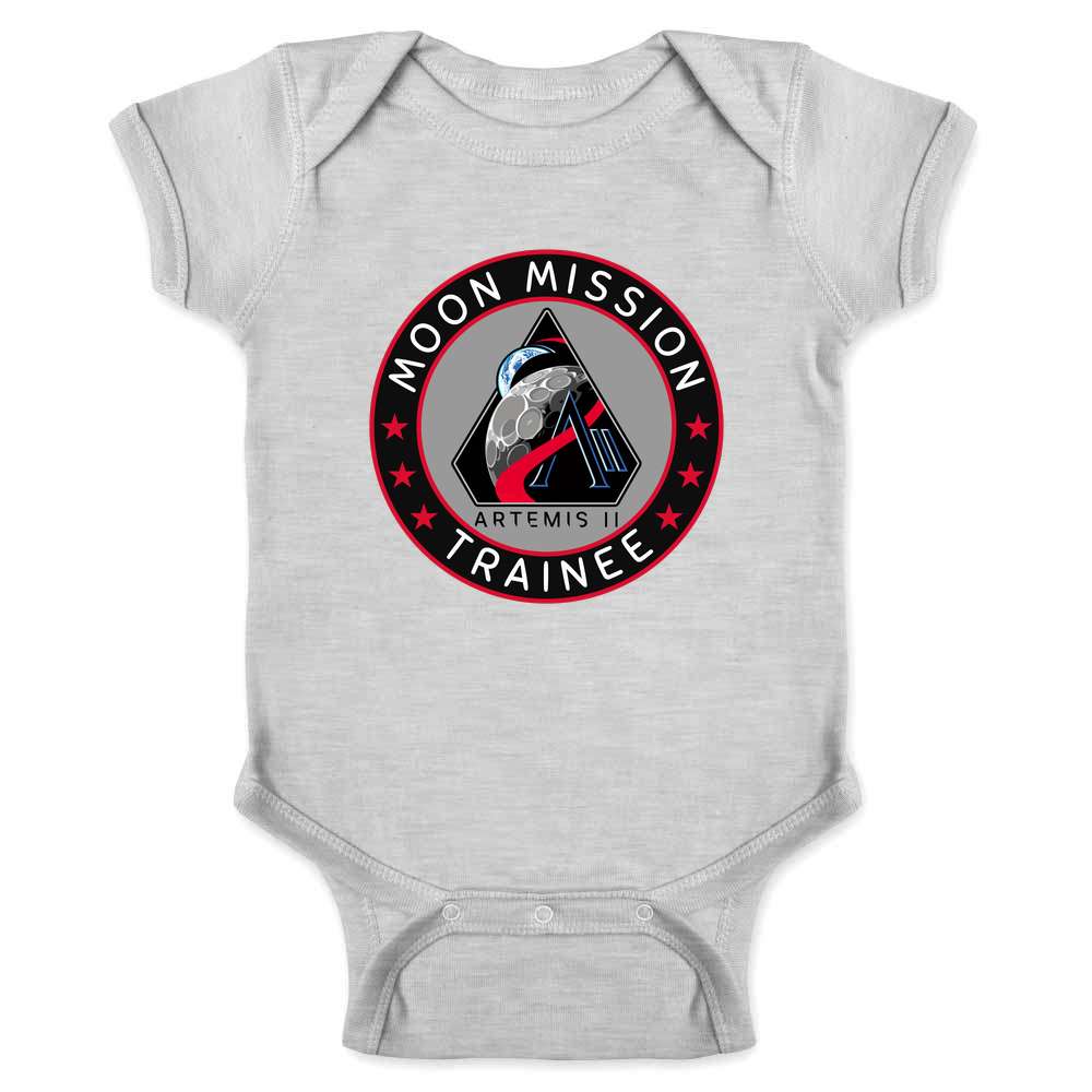 NASA Artemis II Program Moon Mission Trainee Baby Bodysuit