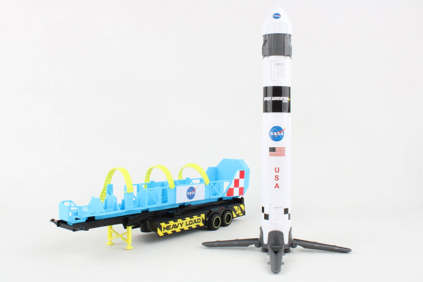 Space Adventure rocket transporter w/lights & sound