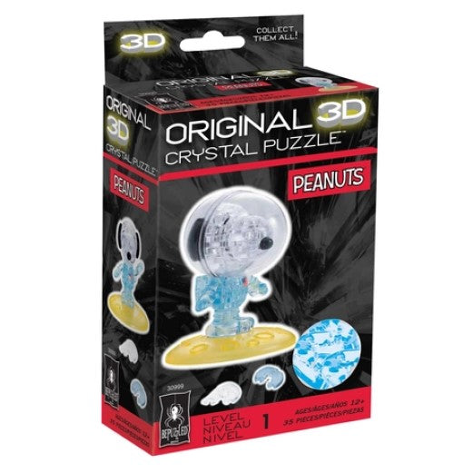Snoopy Astronaut Crystal Puzzle