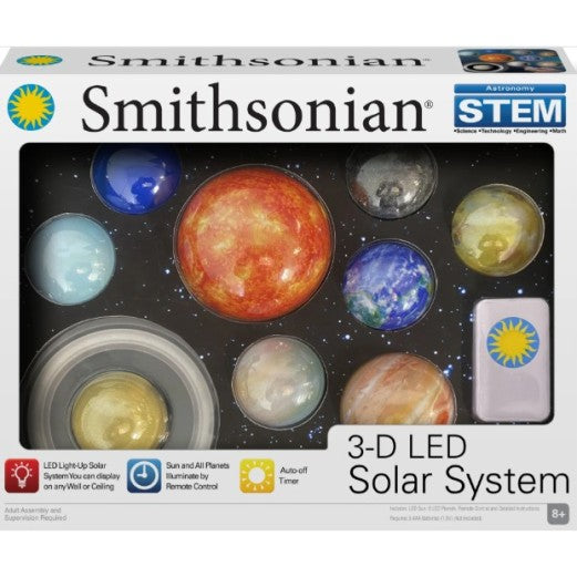 Smithsonian 3D LED Solar System