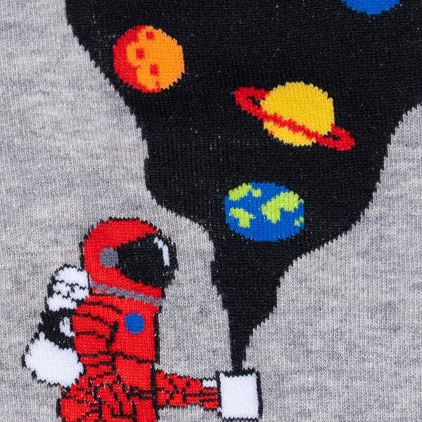 Moon Walk in the Morning Crew Socks