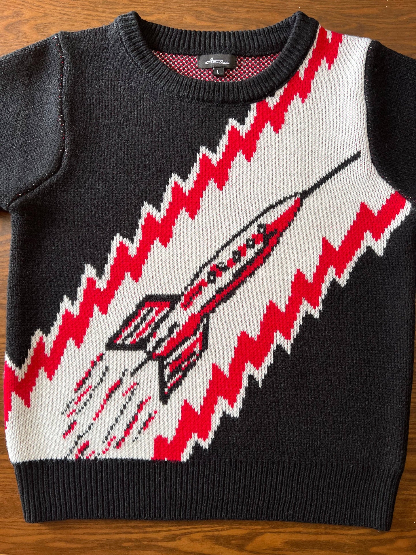 To the Moon Rocket Sweater