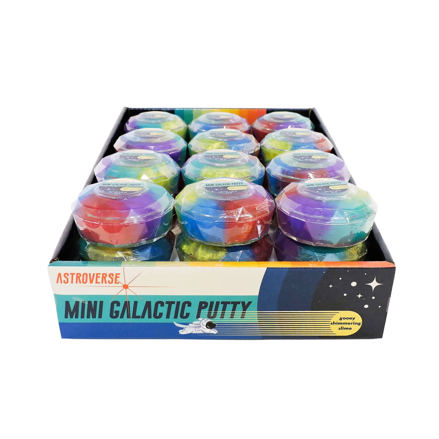 Mini Galactic Putty, Reusable, Shimmering Slime