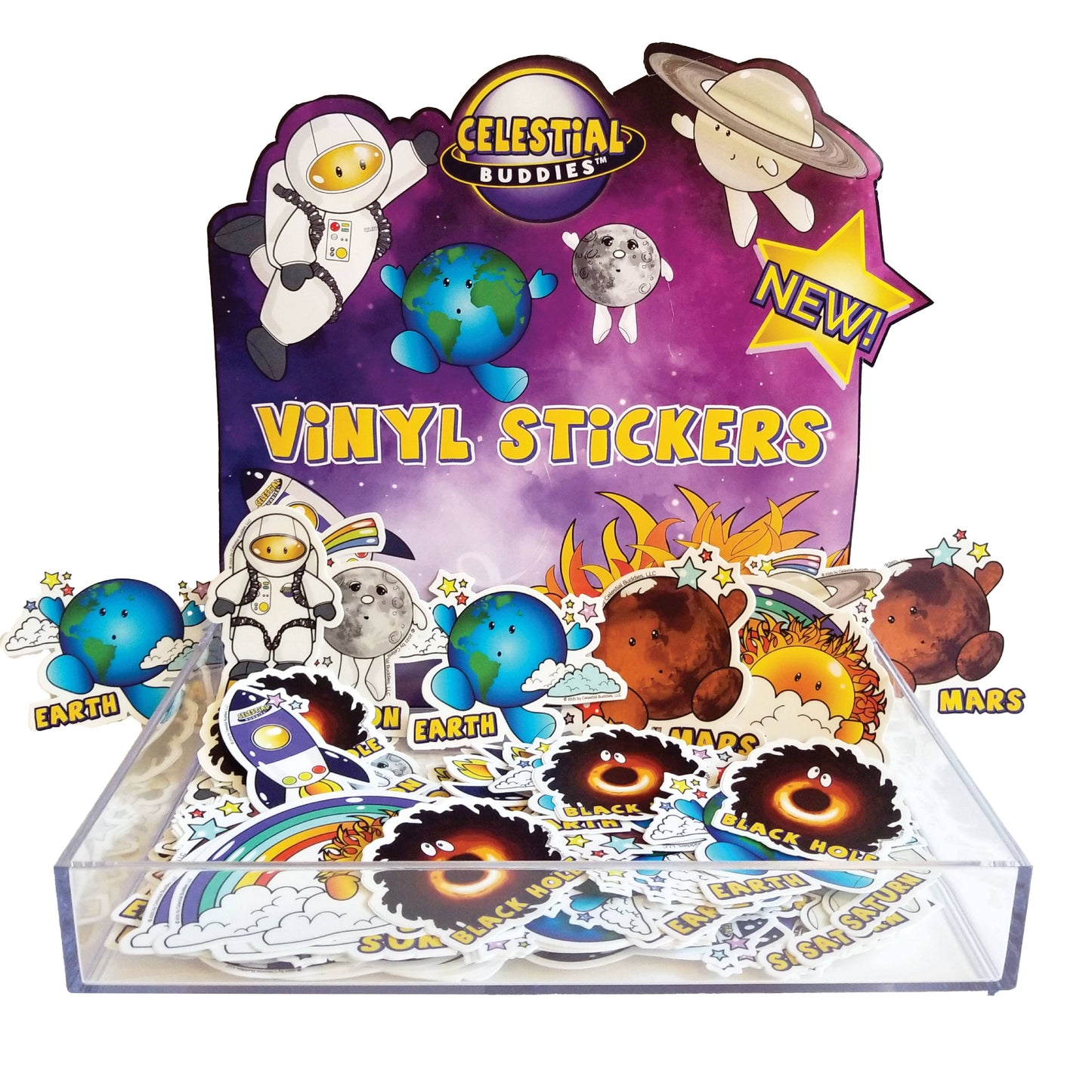 Uranus Vinyl Sticker - Weatherproof & Durable