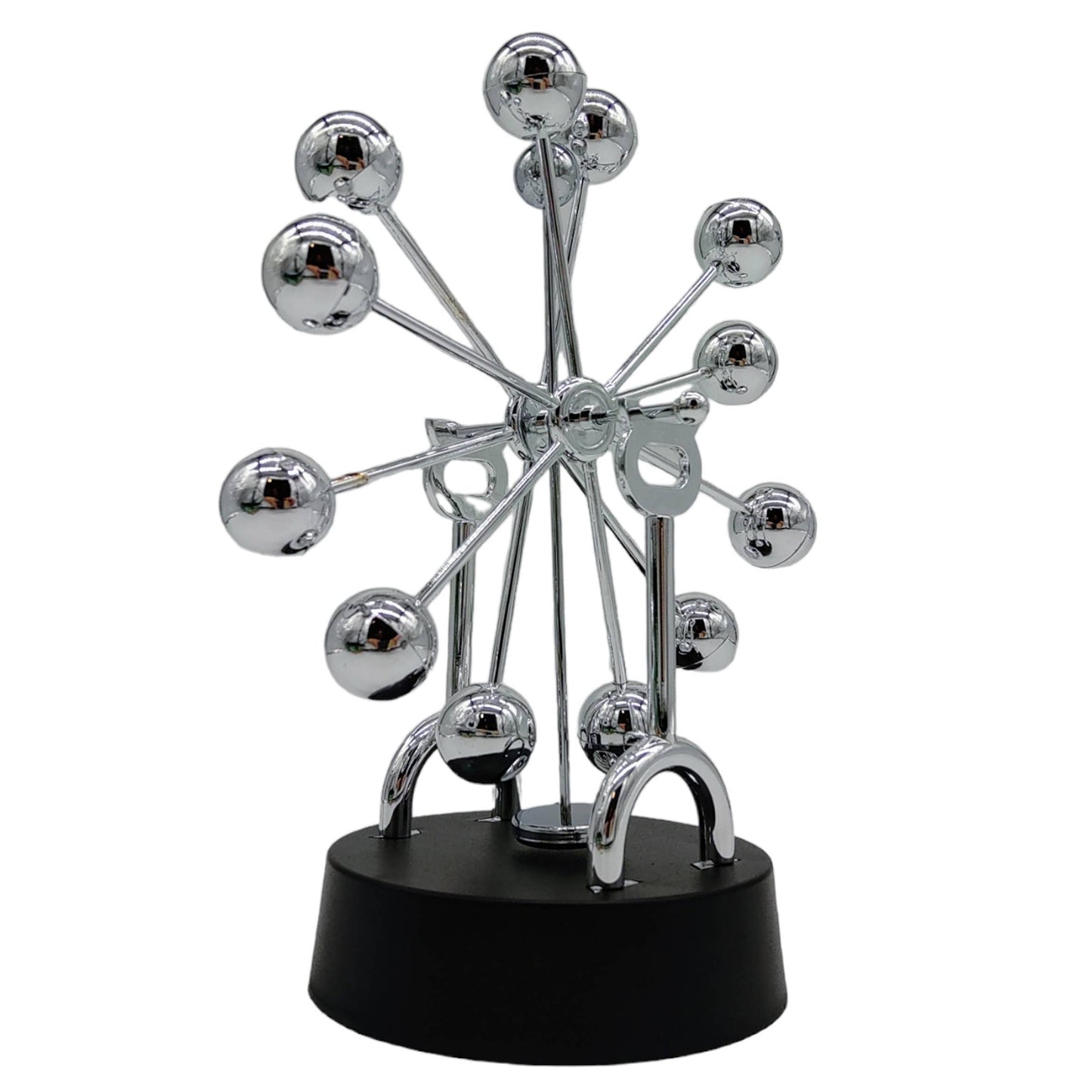 Kinetic Mobile: Silver Ferris Wheel