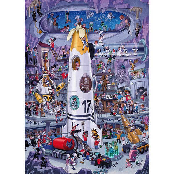 Rocket Launch 1000 Piece Puzzle