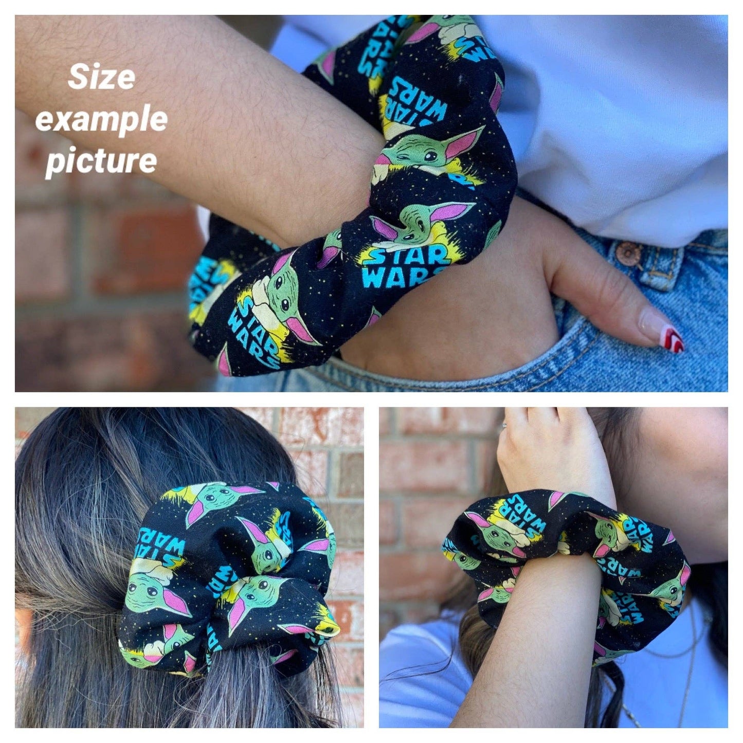 Nasa Scrunchie hair tie