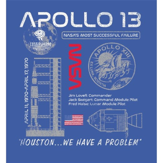 Houston GoTo Electric Blue Tee