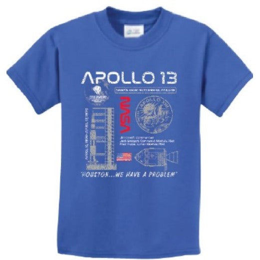 Houston GoTo Electric Blue Tee