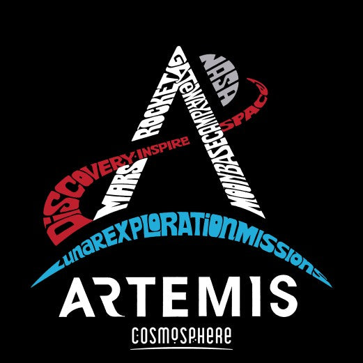 Nasa Artemis Logo - Youth Word Art T-Shirt