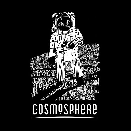 Astronaut Word Art Tee