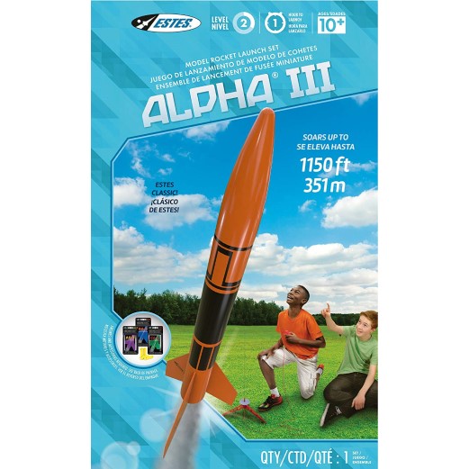 Alpha III Rocket Launch Set