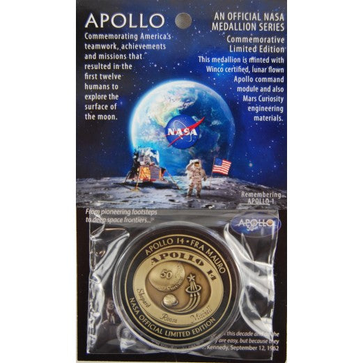 Apollo XIV 50th Anniversary Medallion