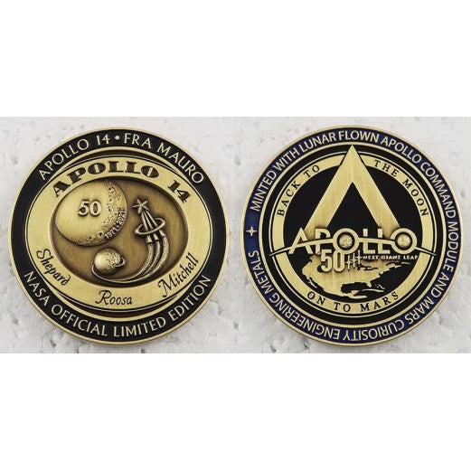 Apollo XIV 50th Anniversary Medallion
