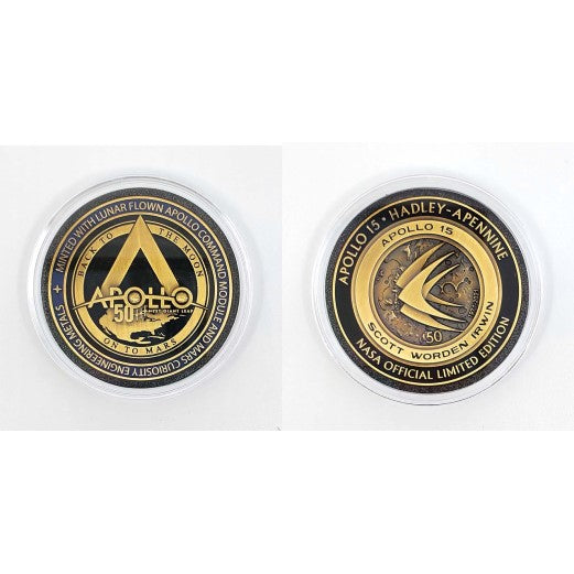 Apollo XV 50th Anniversary Medallion
