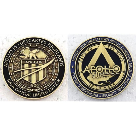 Apollo XVI 50th Anniversary Medallion