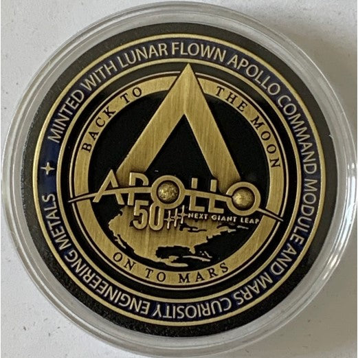Apollo Program 50th Anniversary Medallion