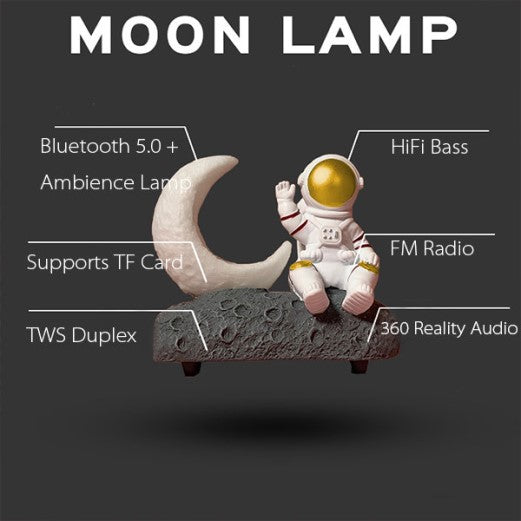 Astronaut On the Moon Mini Speaker