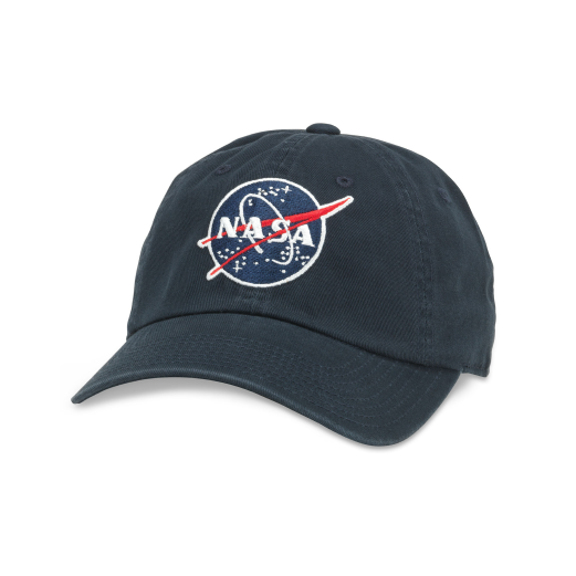 NASA Ballpark Hat Black