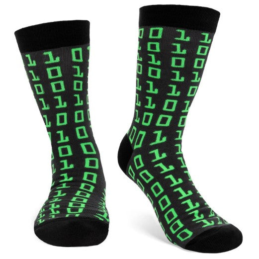 Binary Code Socks