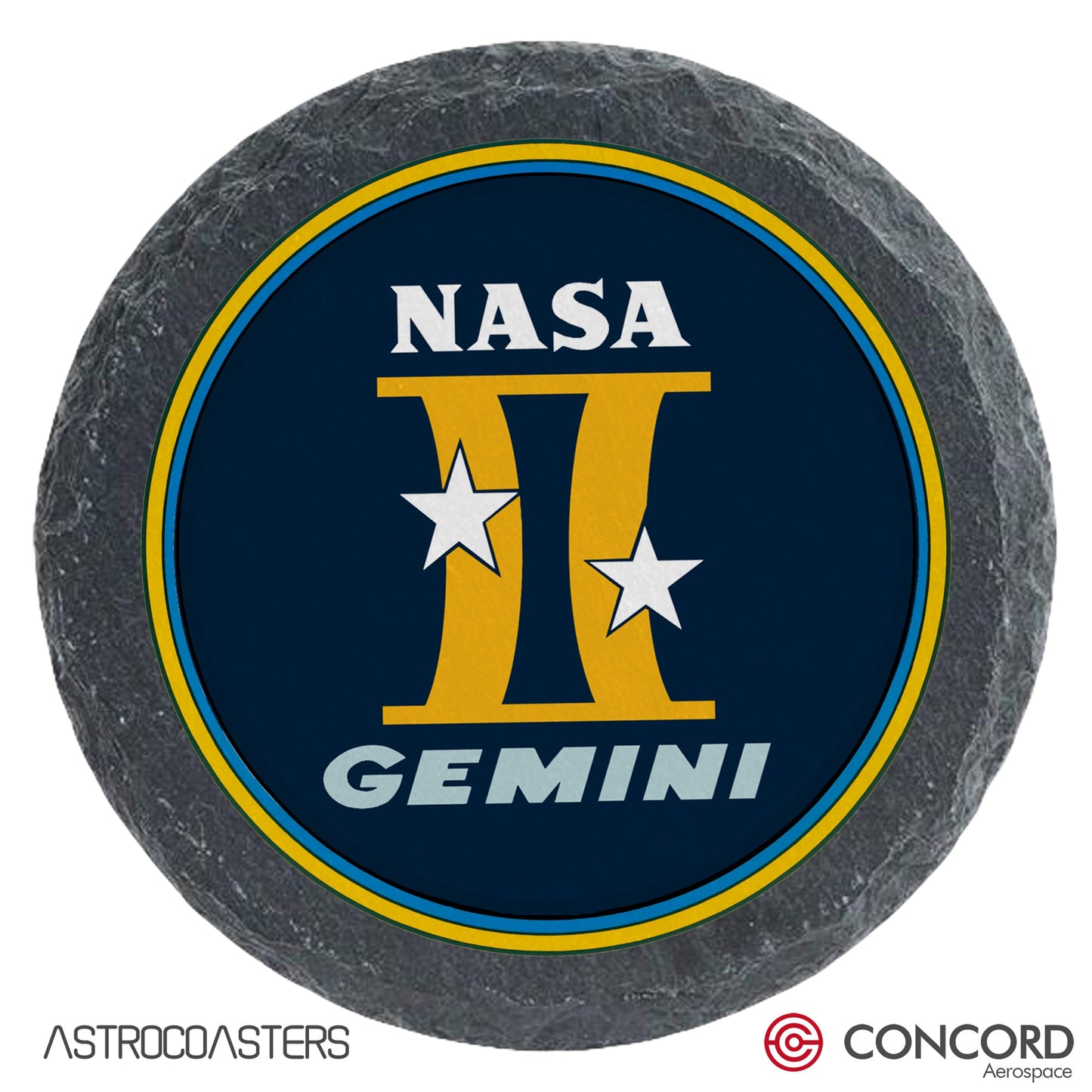 GEMINI PROGRAM - SLATE COASTER