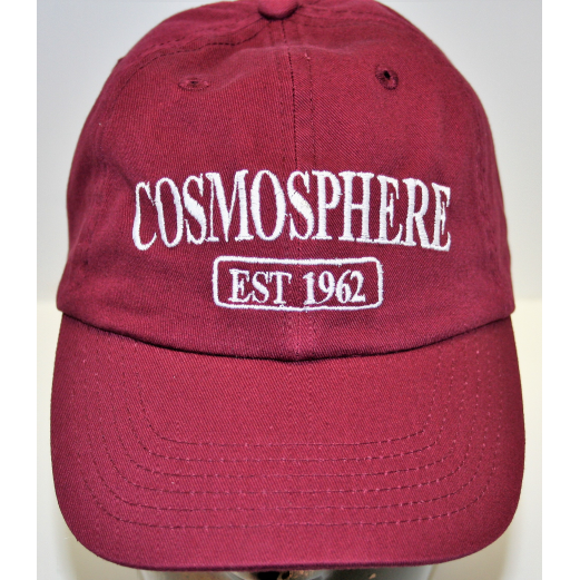Cosmosphere Maroon Hat