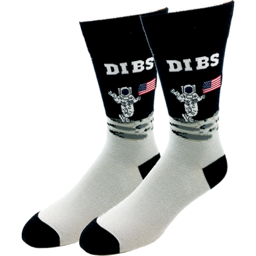 USA Moon Dibs Socks