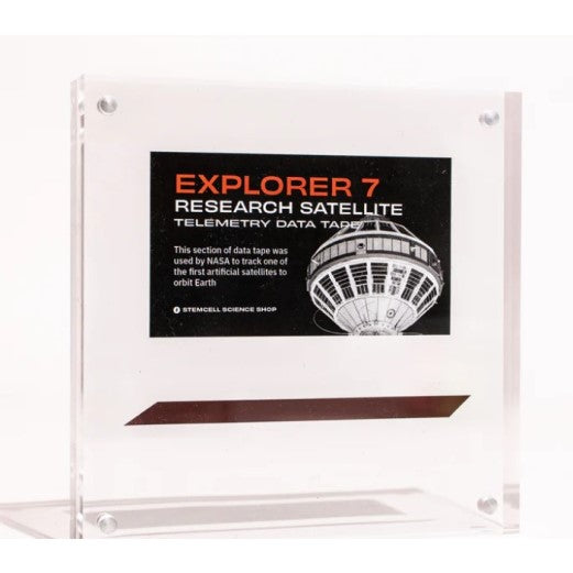 NASA Explorer 7 Satellite Telemetry Data Tape