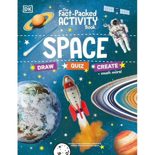 The Fact-Packed Activity Book: Space: With More Than 50 Activities, Puzzles, and More!