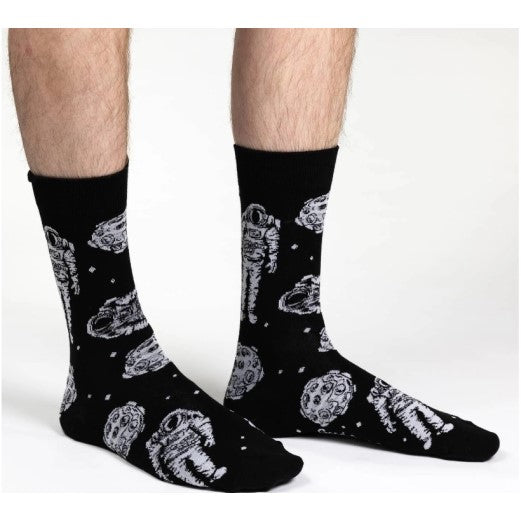Men's Floating Astronaut Socks 7-12