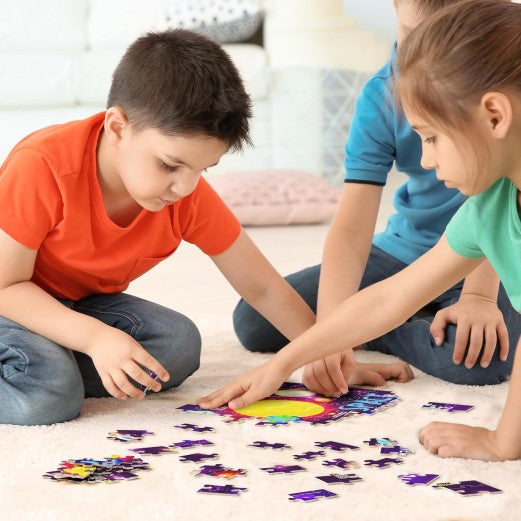 Glow in the Dark Galaxy Puzzle 100pc