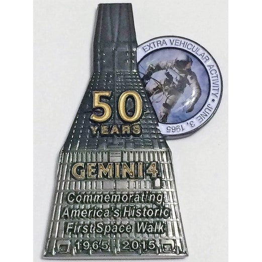 Gemini IV 50Yrs EVA Medallion