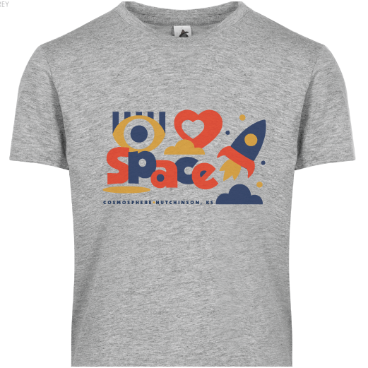 I Heart Space Youth Tee