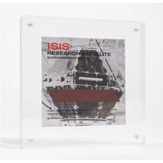 ISIS-2 Space Experiment Data Section