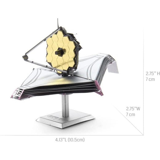 Metal Earth James Webb Space Telescope