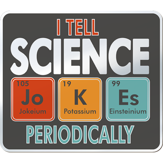 Science Jokes Sticker
