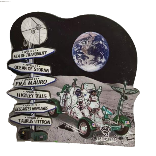 Apollo Lunar Landings Magnet