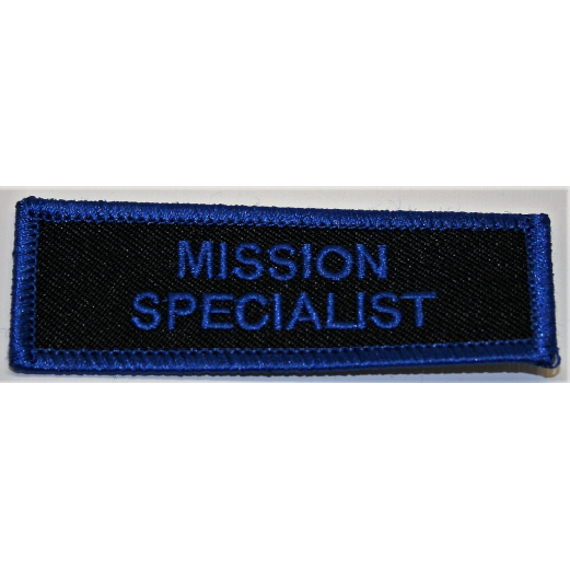 Mission Specialist Patch