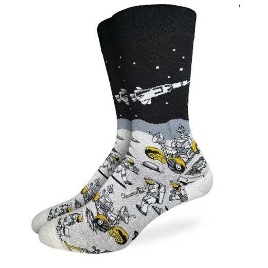 Moon Exploration Socks