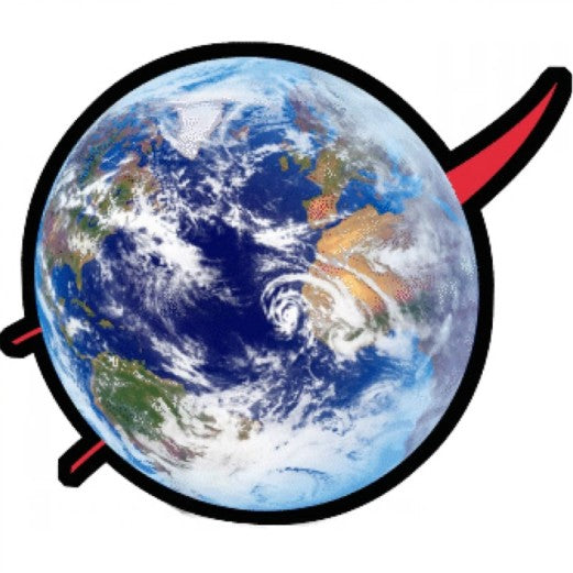 3D NASA/Earth Sticker