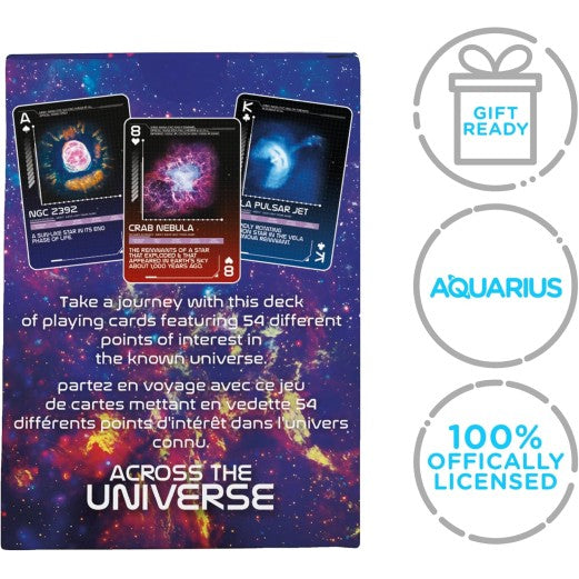 NASA Across the Universe Playing Cards