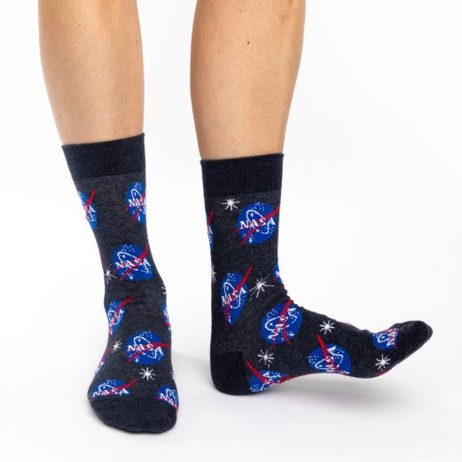 NASA Blue Socks