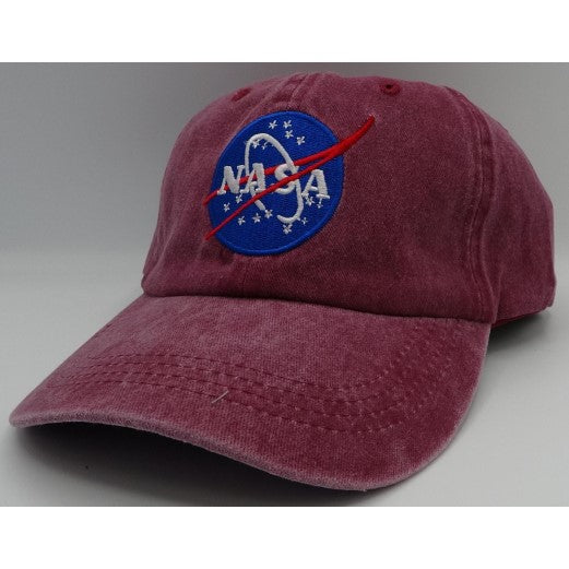 NASA Logo Hat Maroon