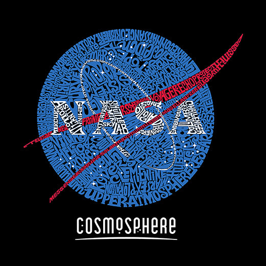 Tee NASA Vector Word Art