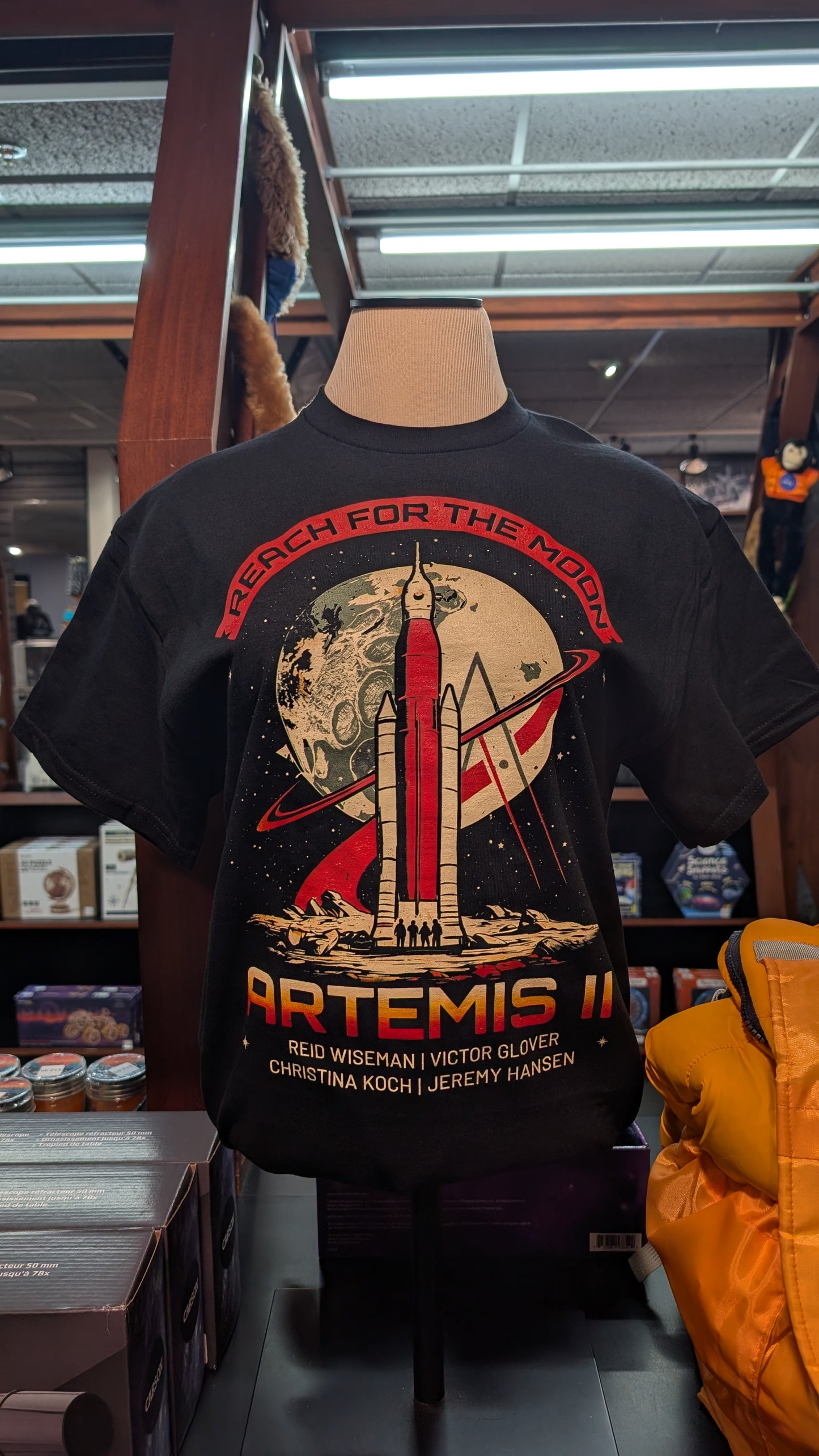 Vintage Artemis II Moon Mission NASA Tee