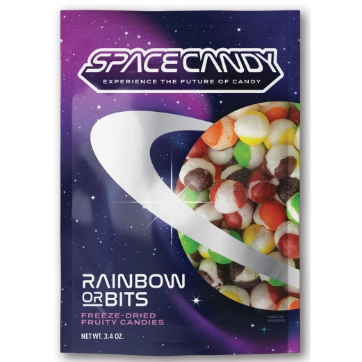 Rainbow Orbits: Freeze-Dried Fruity Candies 3.4oz