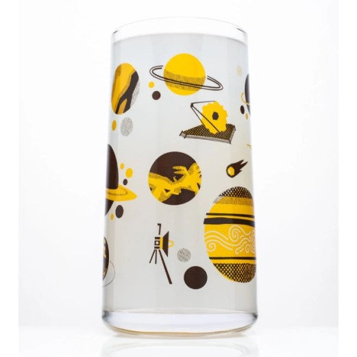 Retro Space Drinkng Glass